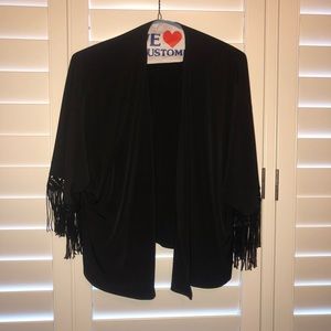 Chico’s fringe shawl